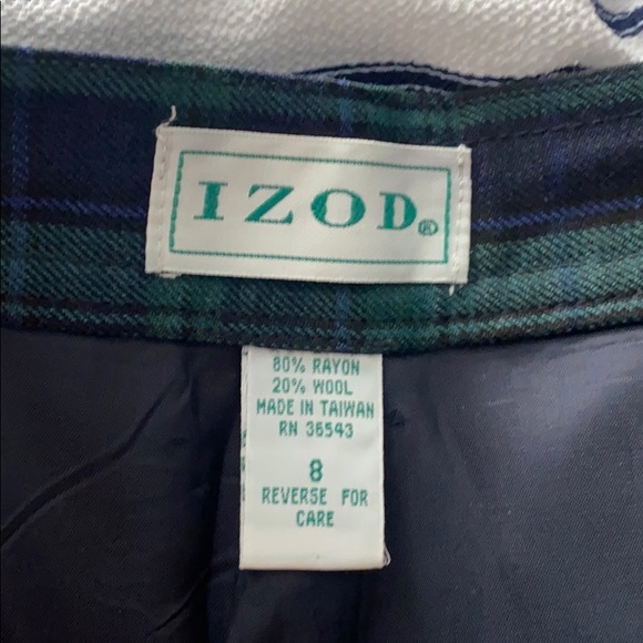 IZOD Plaid Pants - Picture 3 of 3